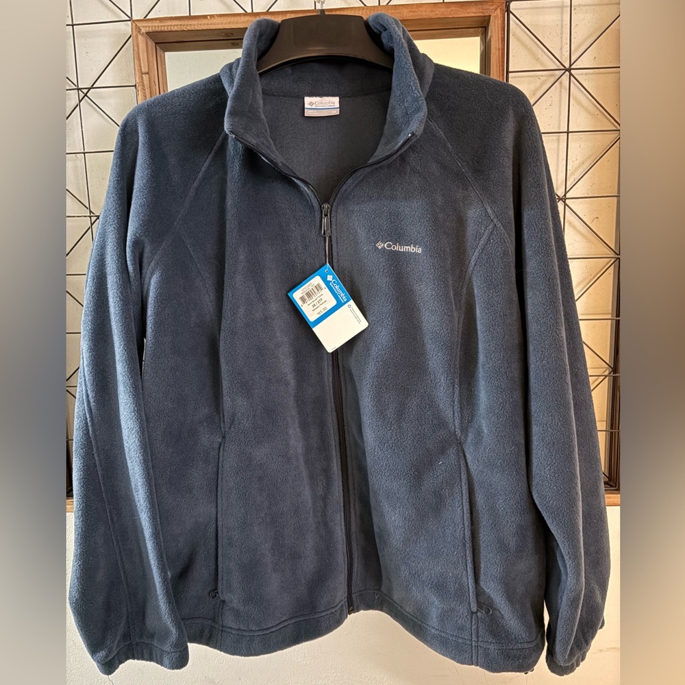 Womens Plus Columbia Fleece